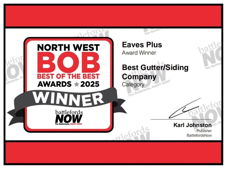 Best of the Best award certificate 2025