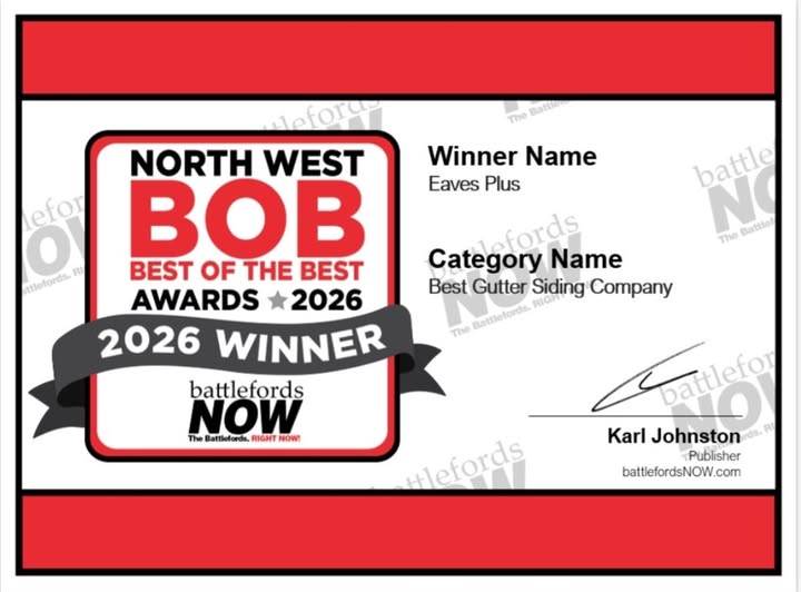 Best of the Best award certificate 2026